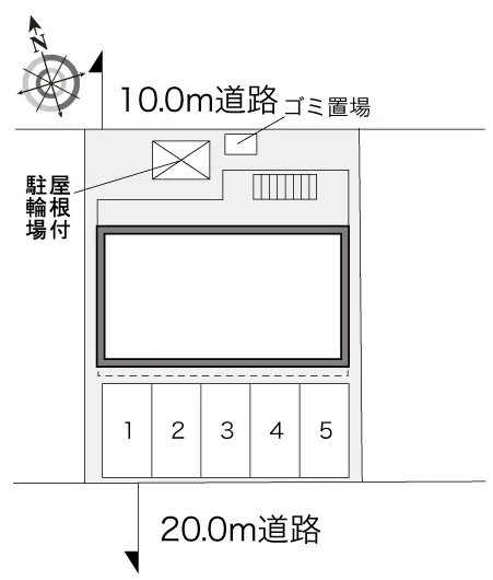 ★手数料０円★札幌市手稲区星置三条５丁目　月極駐車場（LP）